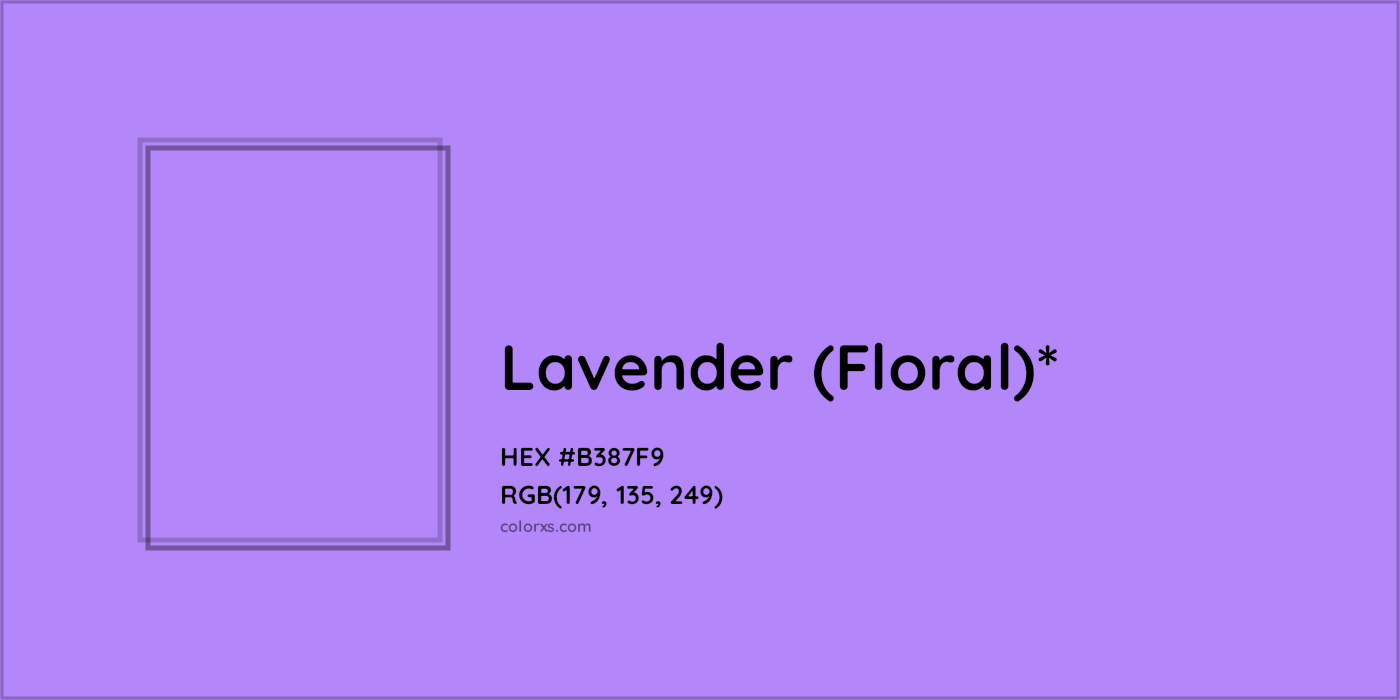 HEX #B387F9 Color Name, Color Code, Palettes, Similar Paints, Images