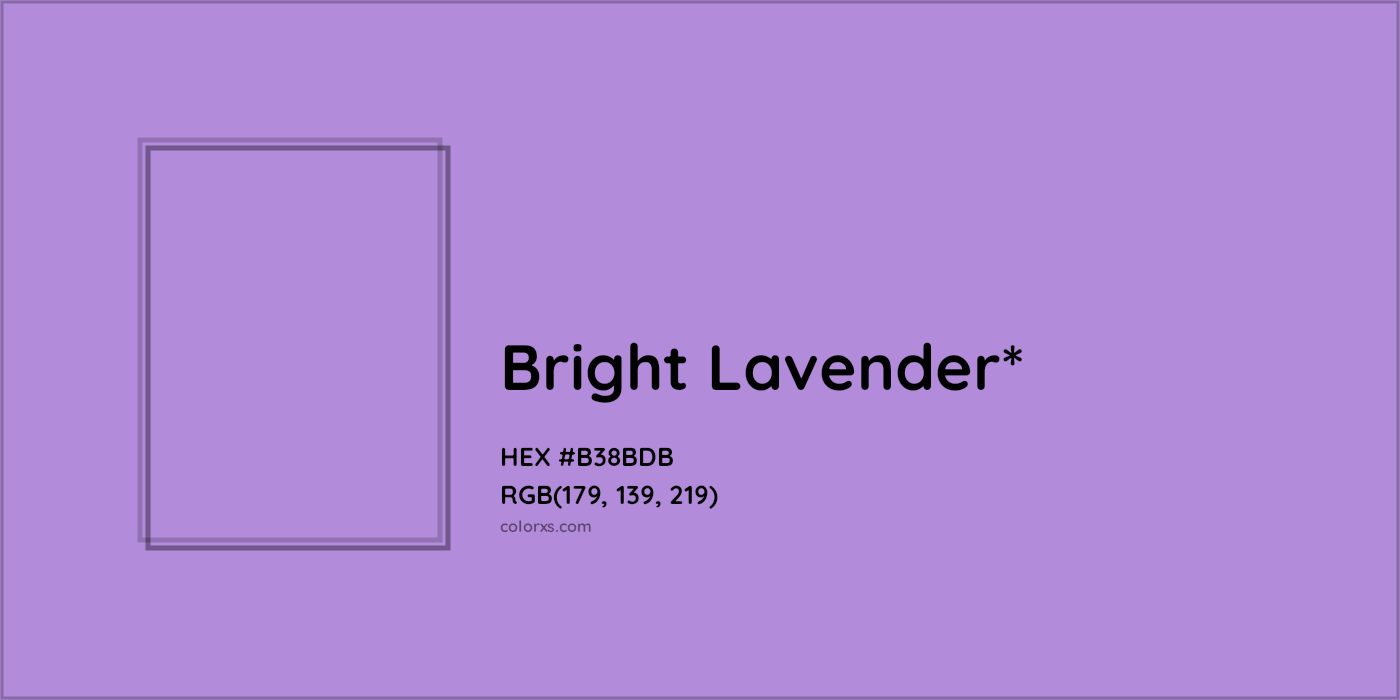 HEX #B38BDB Color Name, Color Code, Palettes, Similar Paints, Images