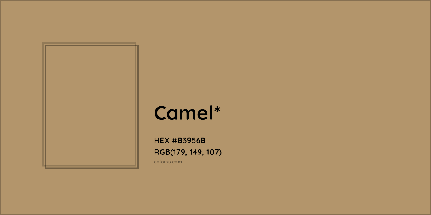 HEX #B3956B Color Name, Color Code, Palettes, Similar Paints, Images