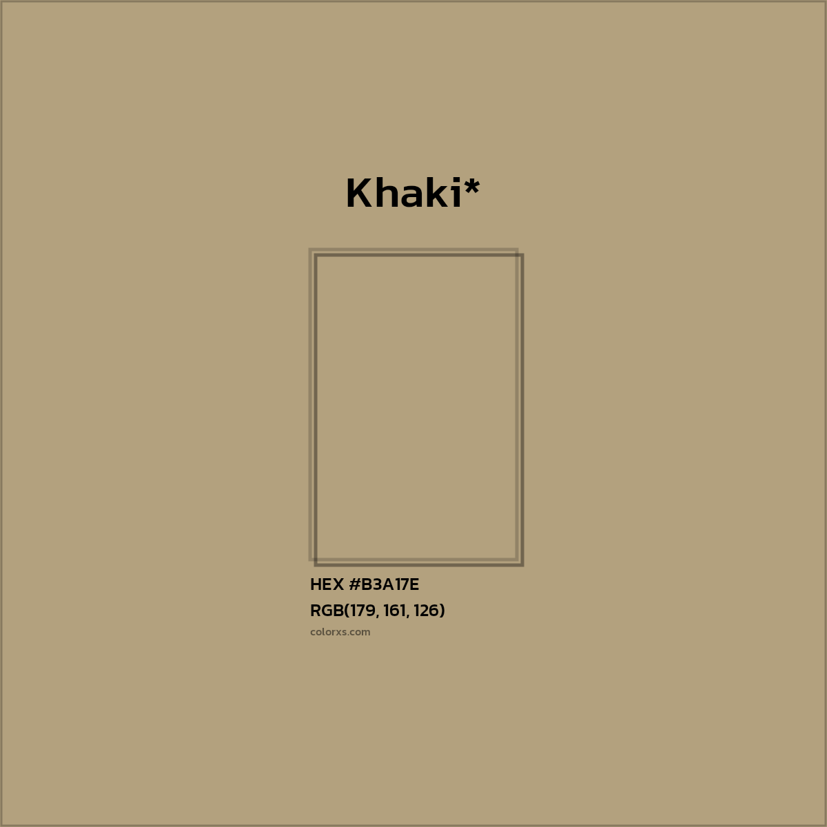 HEX #B3A17E Color Name, Color Code, Palettes, Similar Paints, Images