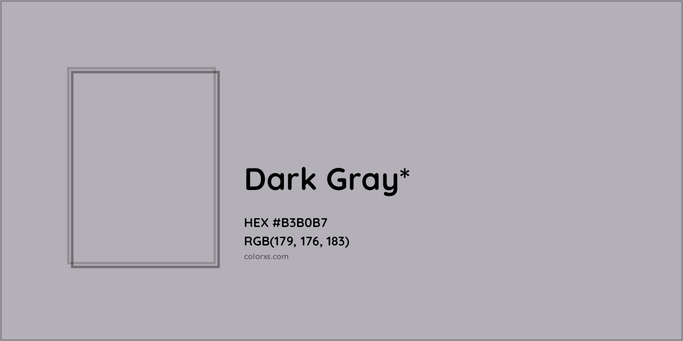 HEX #B3B0B7 Color Name, Color Code, Palettes, Similar Paints, Images