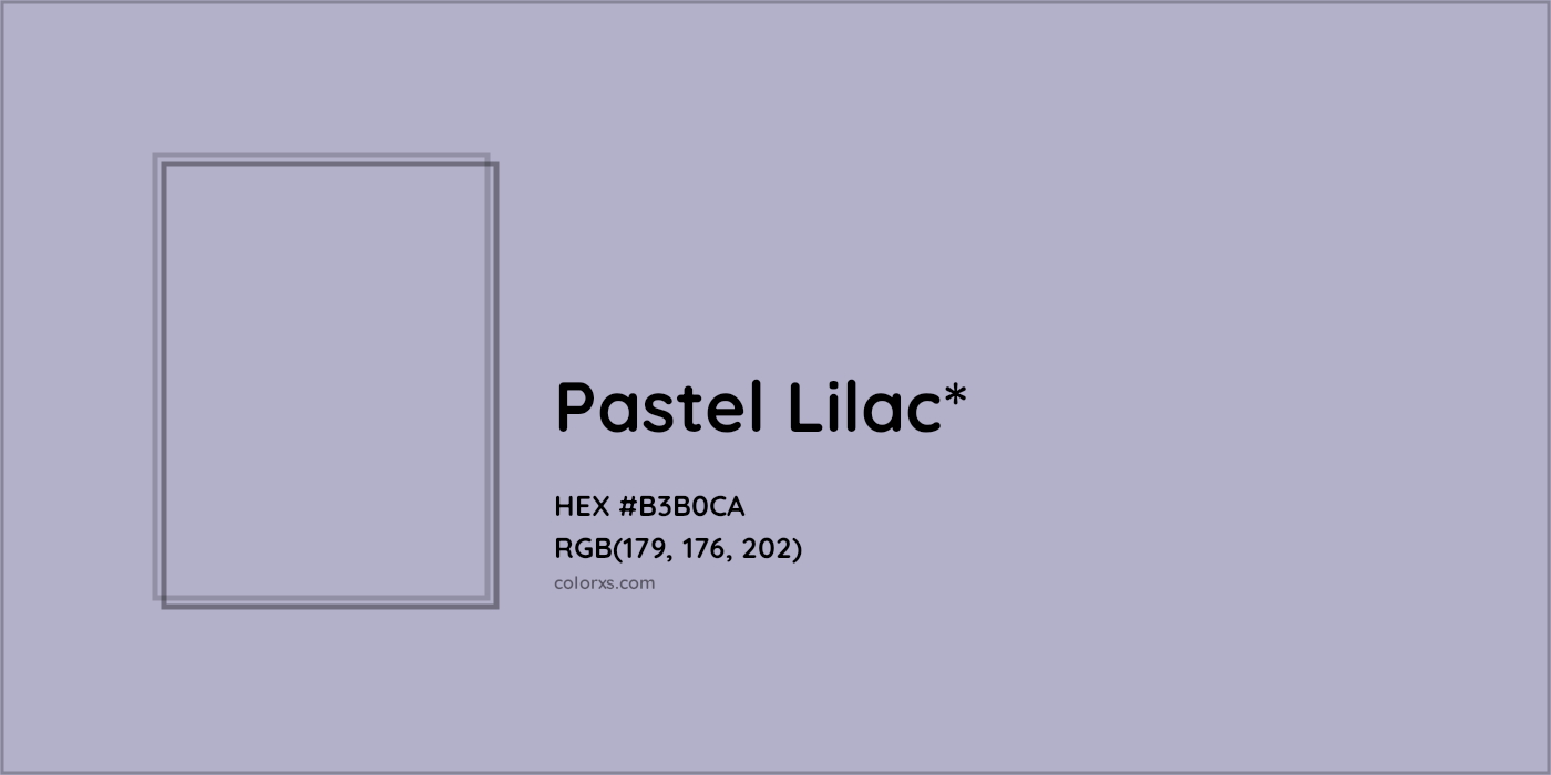 HEX #B3B0CA Color Name, Color Code, Palettes, Similar Paints, Images