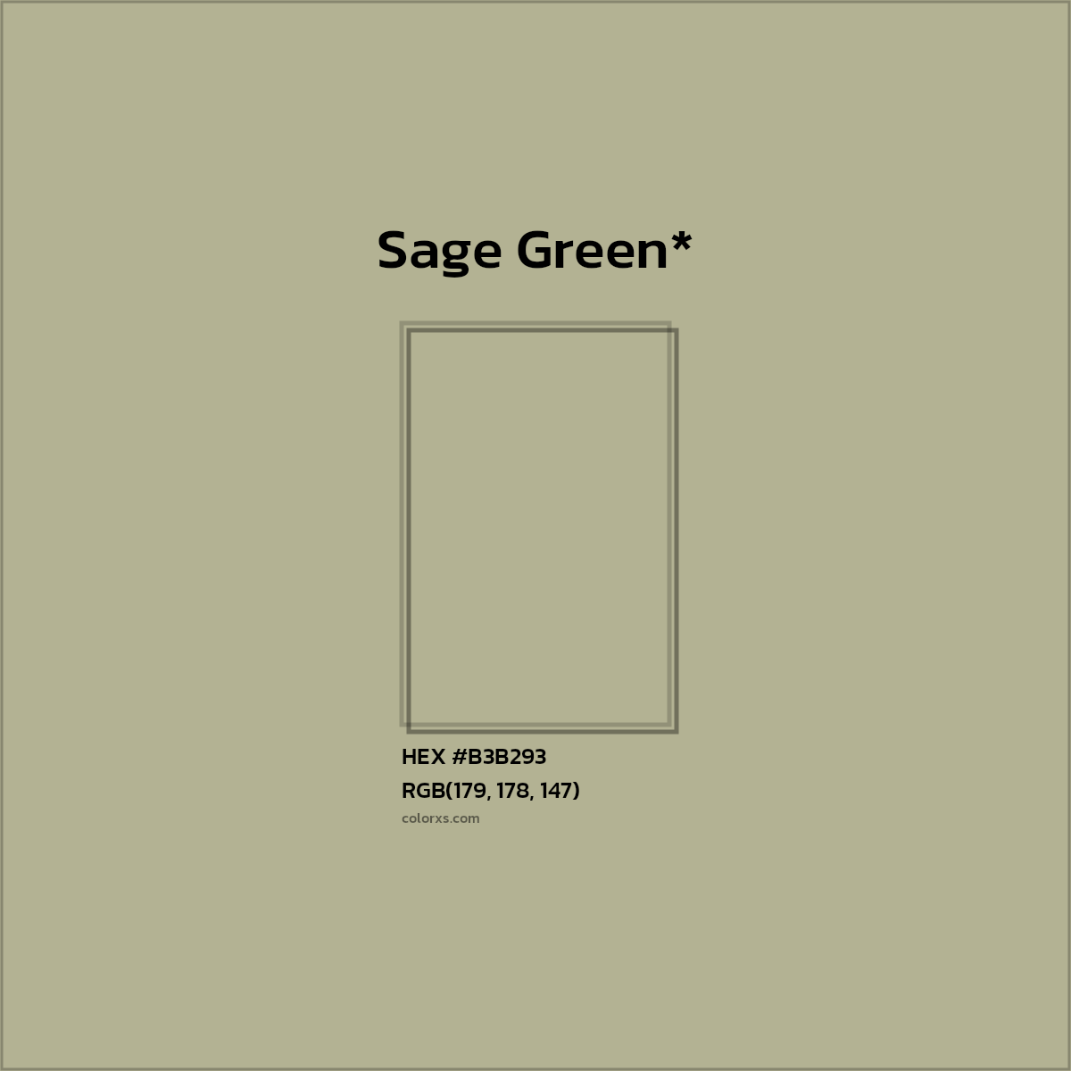HEX #B3B293 Color Name, Color Code, Palettes, Similar Paints, Images