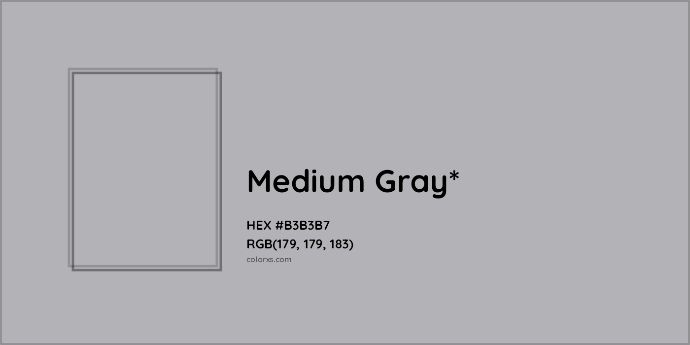 HEX #B3B3B7 Color Name, Color Code, Palettes, Similar Paints, Images