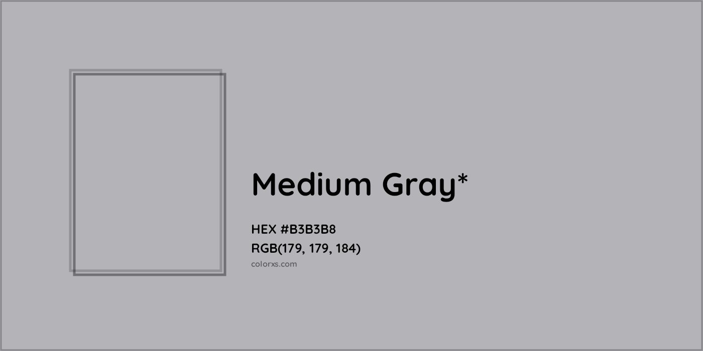 HEX #B3B3B8 Color Name, Color Code, Palettes, Similar Paints, Images