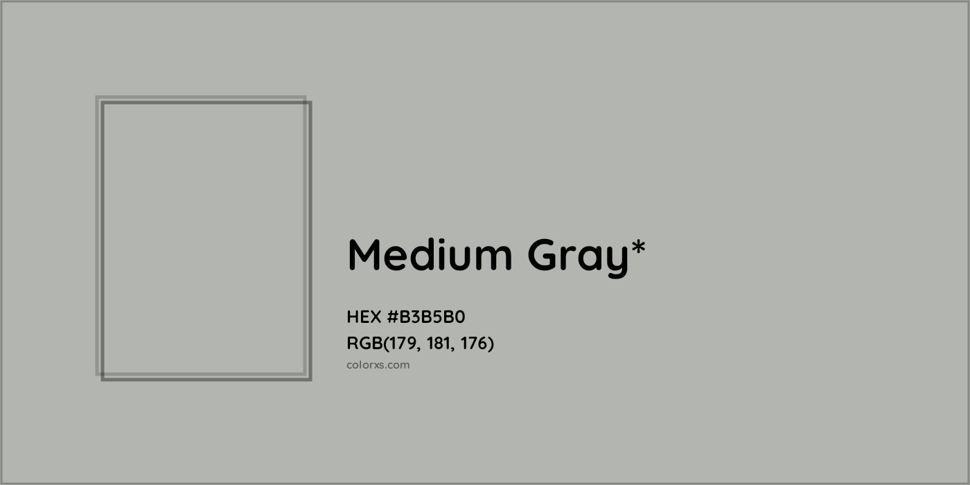 HEX #B3B5B0 Color Name, Color Code, Palettes, Similar Paints, Images