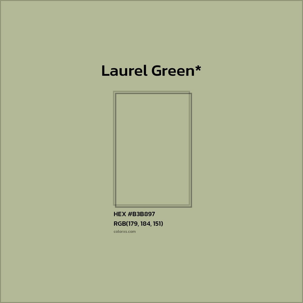HEX #B3B897 Color Name, Color Code, Palettes, Similar Paints, Images