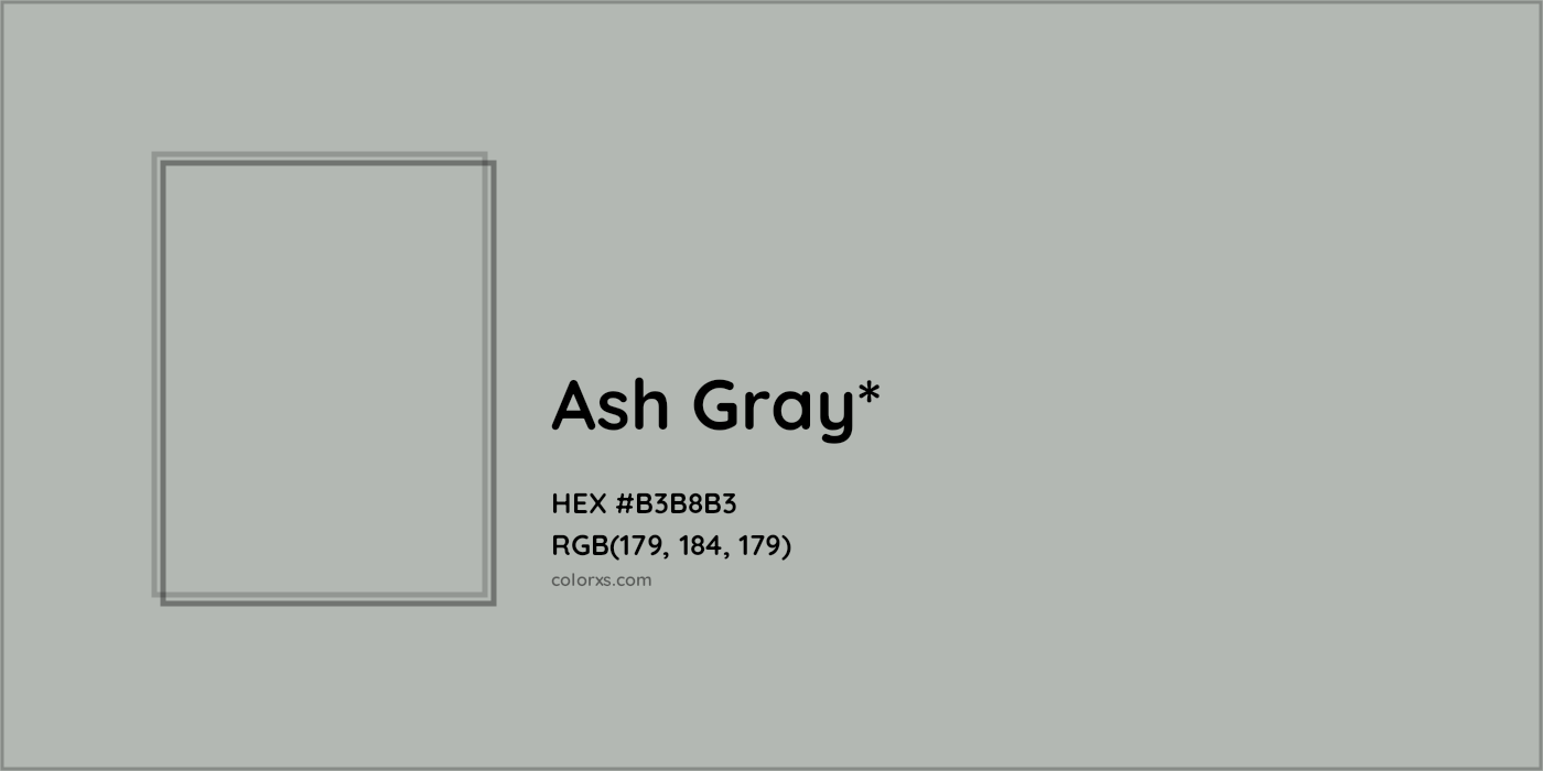 HEX #B3B8B3 Color Name, Color Code, Palettes, Similar Paints, Images