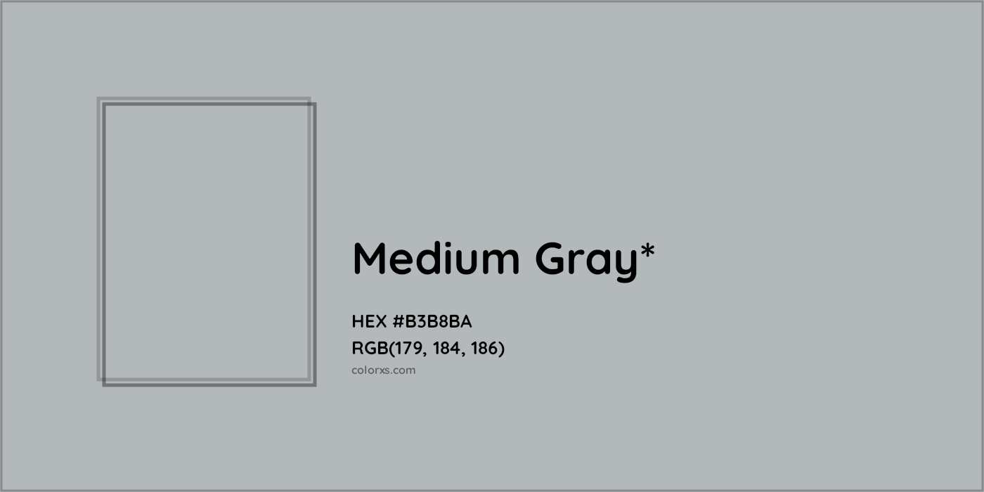 HEX #B3B8BA Color Name, Color Code, Palettes, Similar Paints, Images