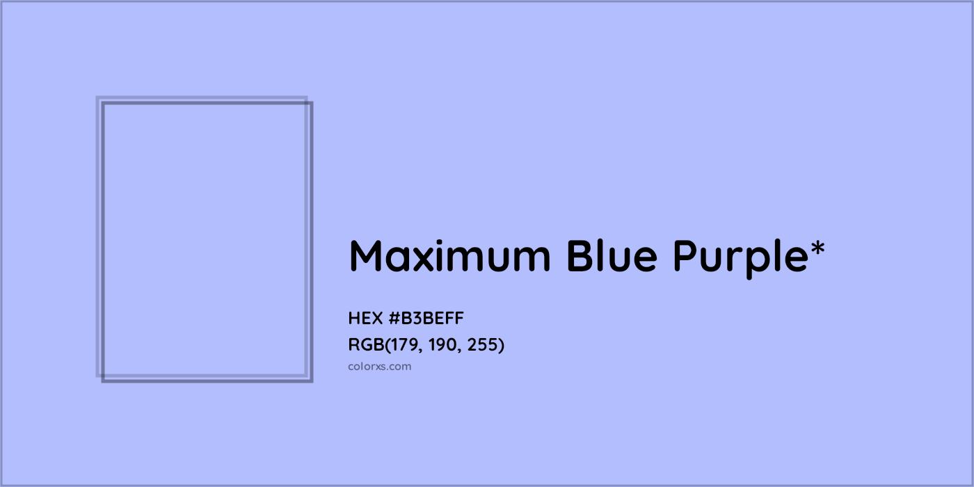 HEX #B3BEFF Color Name, Color Code, Palettes, Similar Paints, Images
