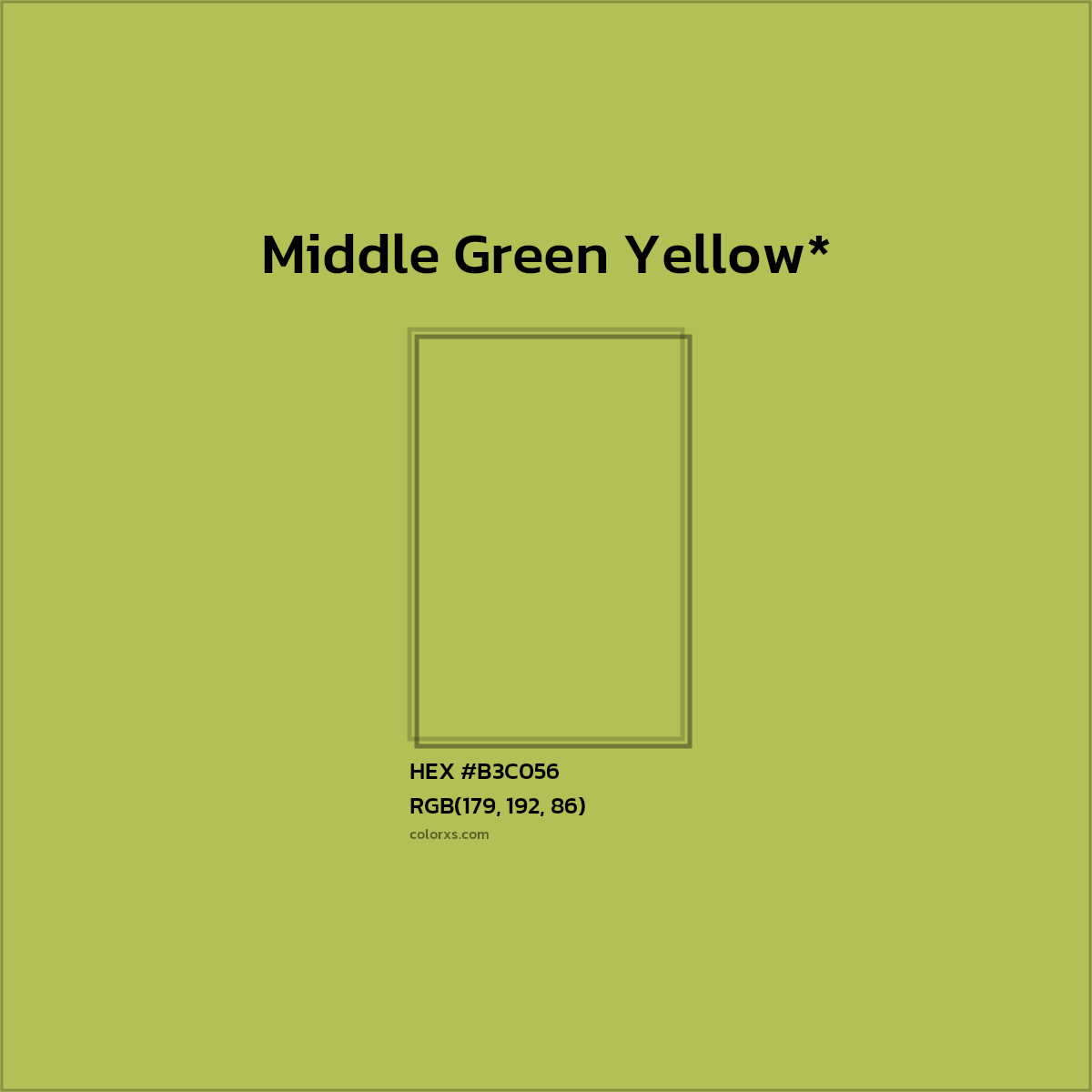 HEX #B3C056 Color Name, Color Code, Palettes, Similar Paints, Images