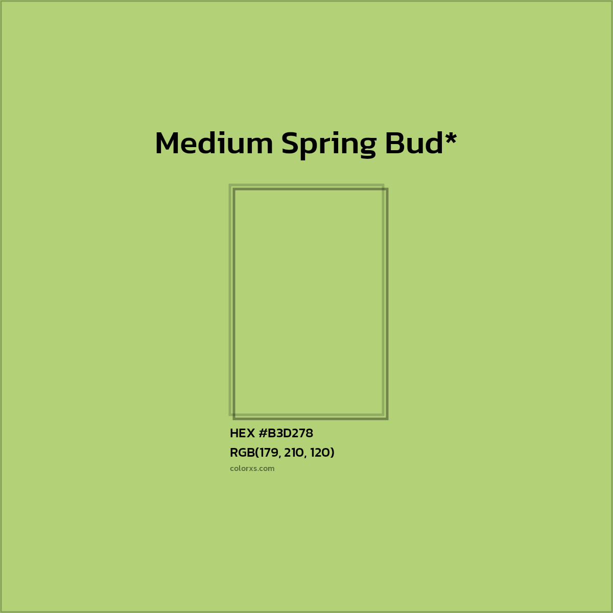 HEX #B3D278 Color Name, Color Code, Palettes, Similar Paints, Images