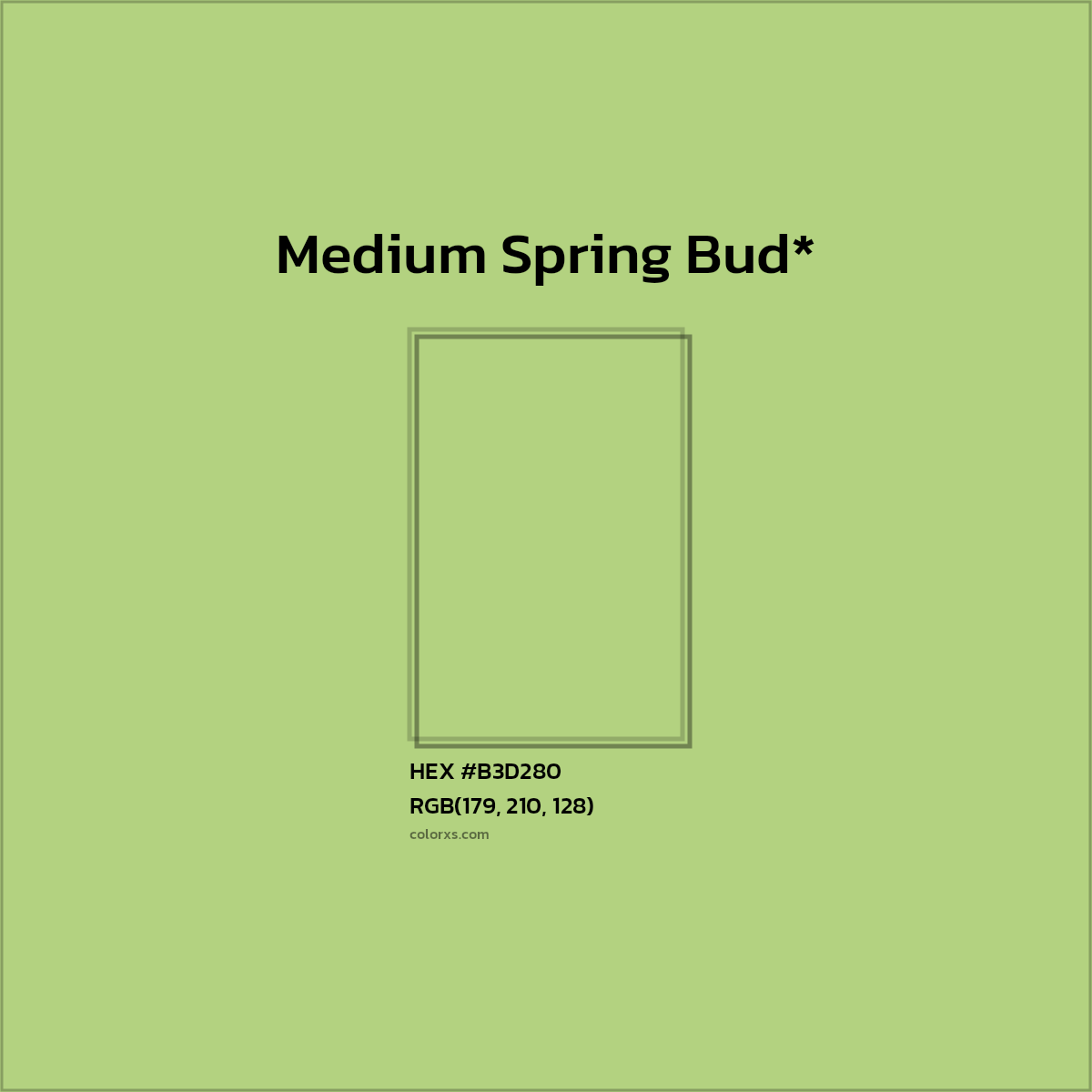 HEX #B3D280 Color Name, Color Code, Palettes, Similar Paints, Images