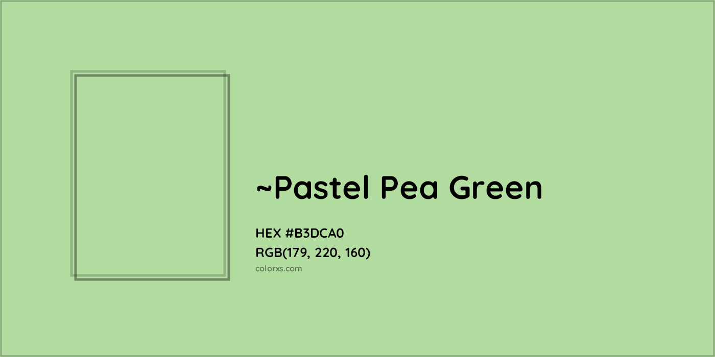 HEX #B3DCA0 Color Name, Color Code, Palettes, Similar Paints, Images