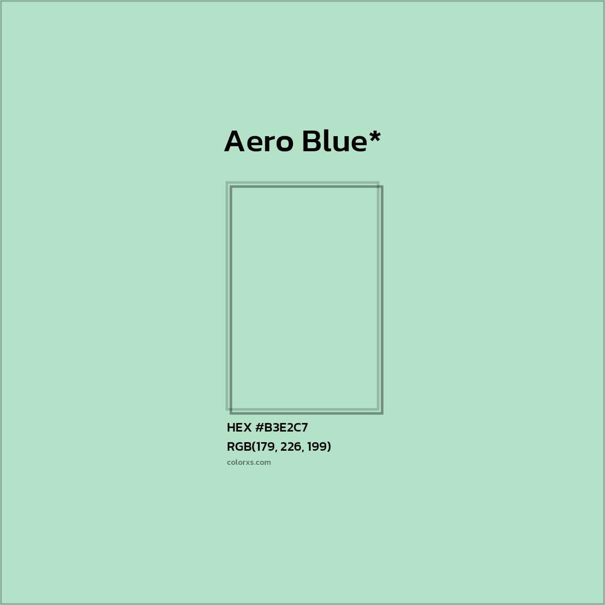 HEX #B3E2C7 Color Name, Color Code, Palettes, Similar Paints, Images