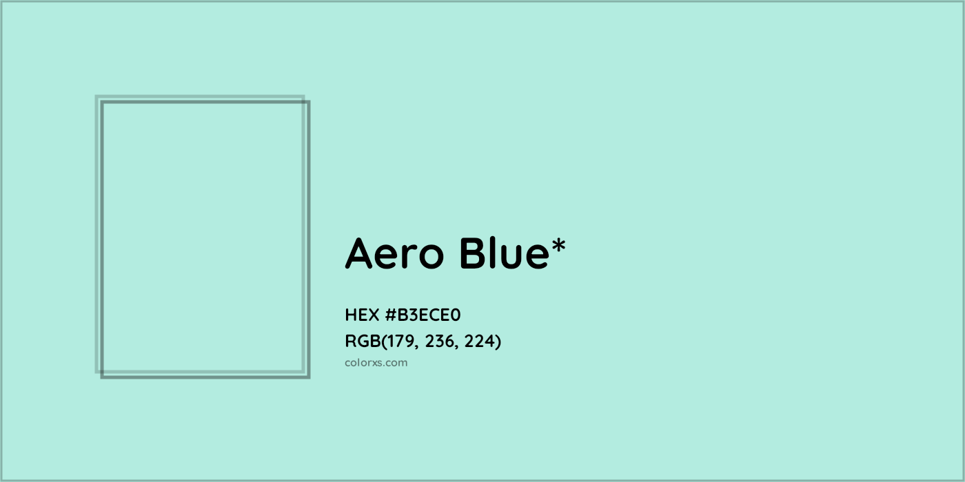 HEX #B3ECE0 Color Name, Color Code, Palettes, Similar Paints, Images