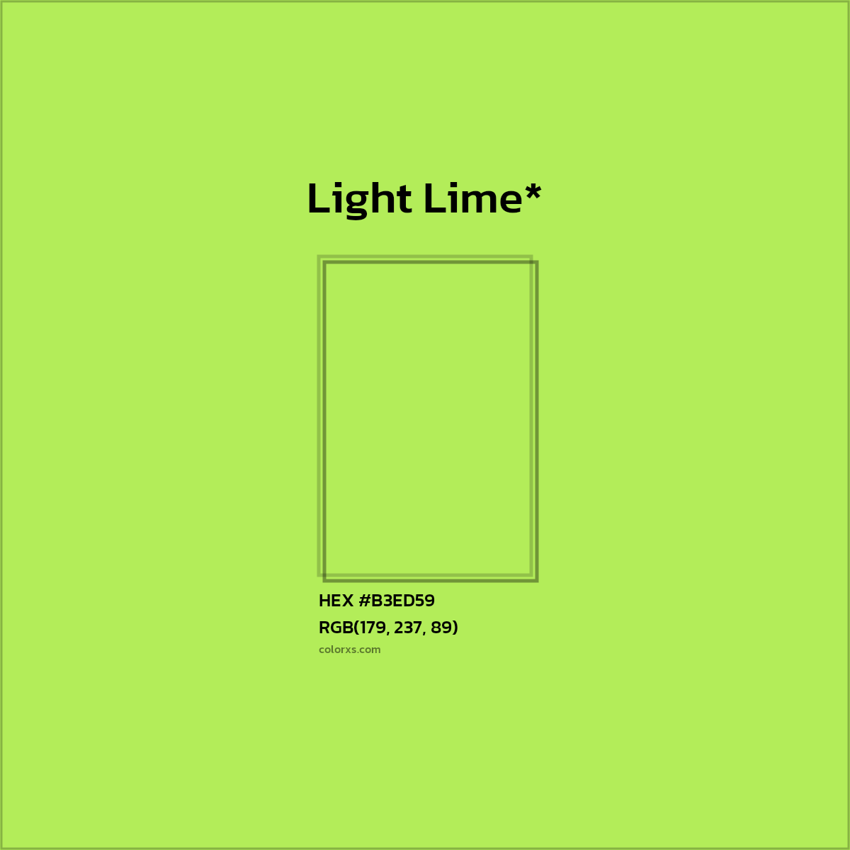 HEX #B3ED59 Color Name, Color Code, Palettes, Similar Paints, Images