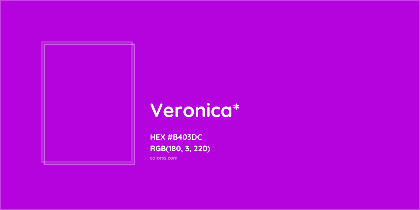 HEX #B403DC Color Name, Color Code, Palettes, Similar Paints, Images