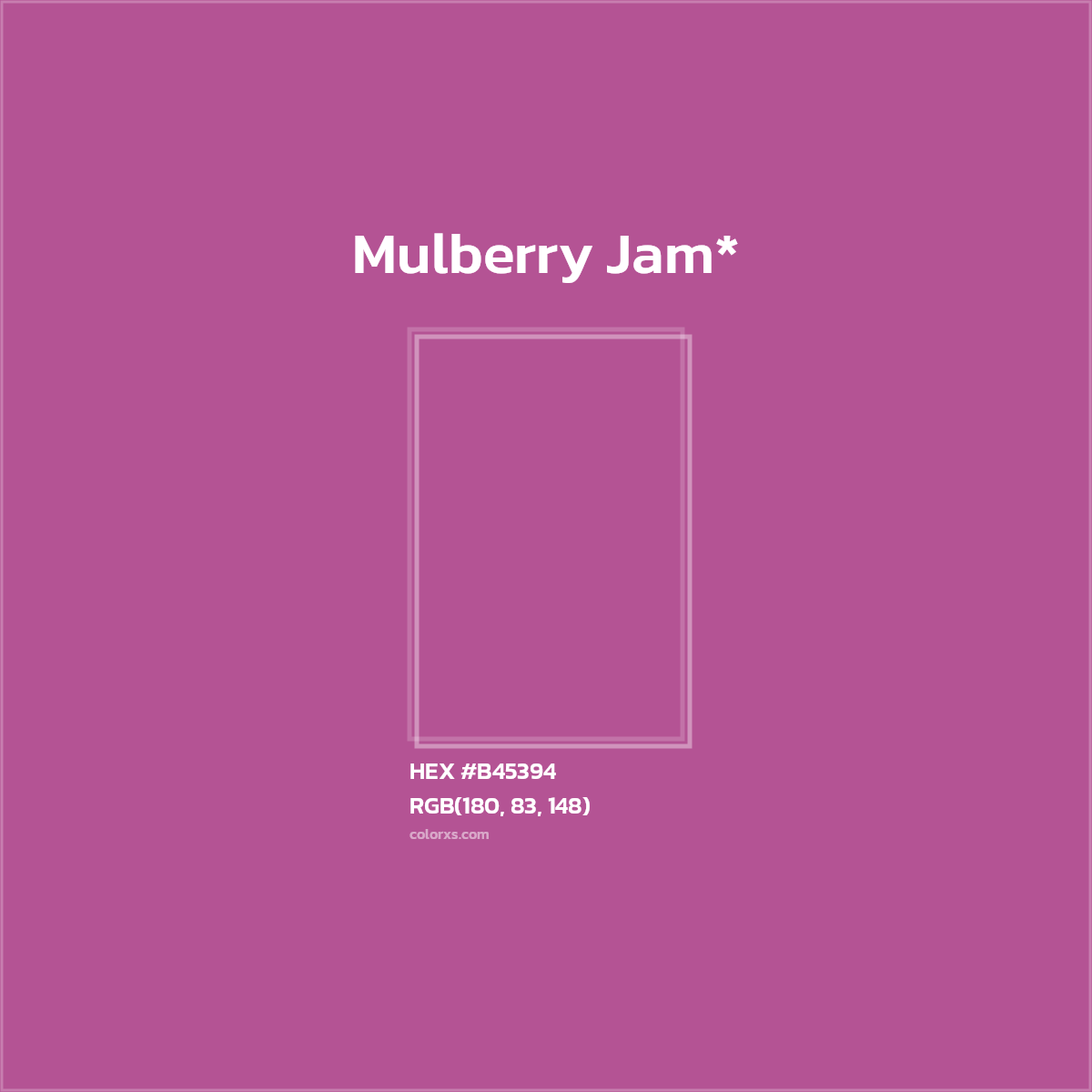 HEX #B45394 Color Name, Color Code, Palettes, Similar Paints, Images