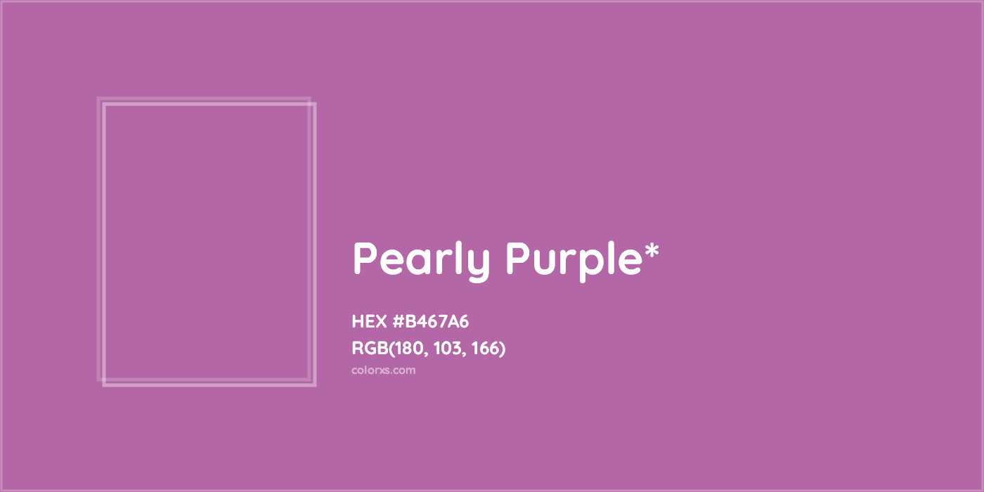 HEX #B467A6 Color Name, Color Code, Palettes, Similar Paints, Images