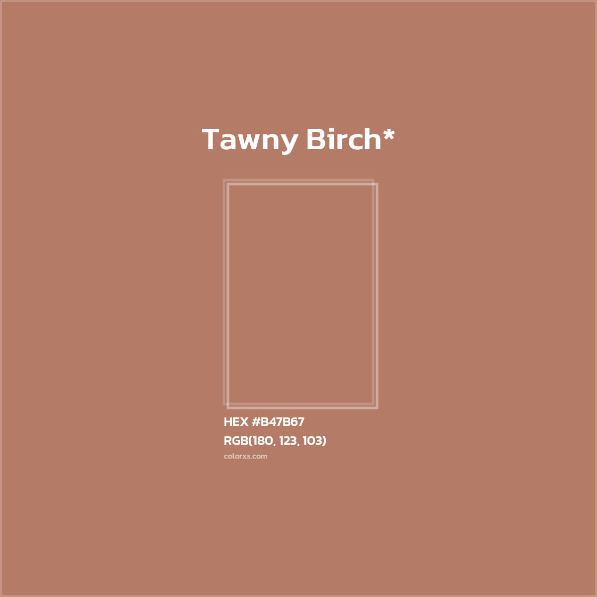 HEX #B47B67 Color Name, Color Code, Palettes, Similar Paints, Images