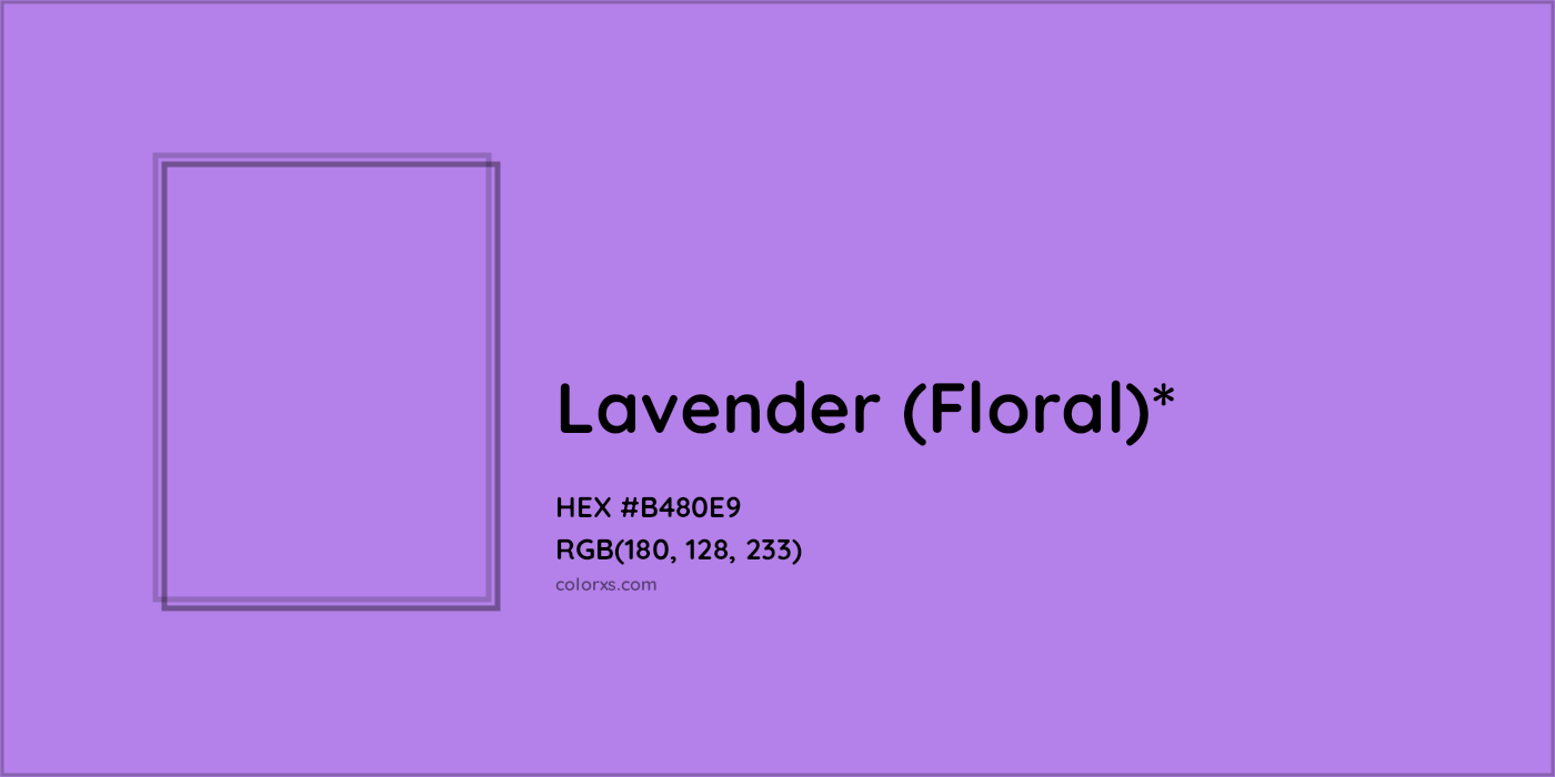 HEX #B480E9 Color Name, Color Code, Palettes, Similar Paints, Images