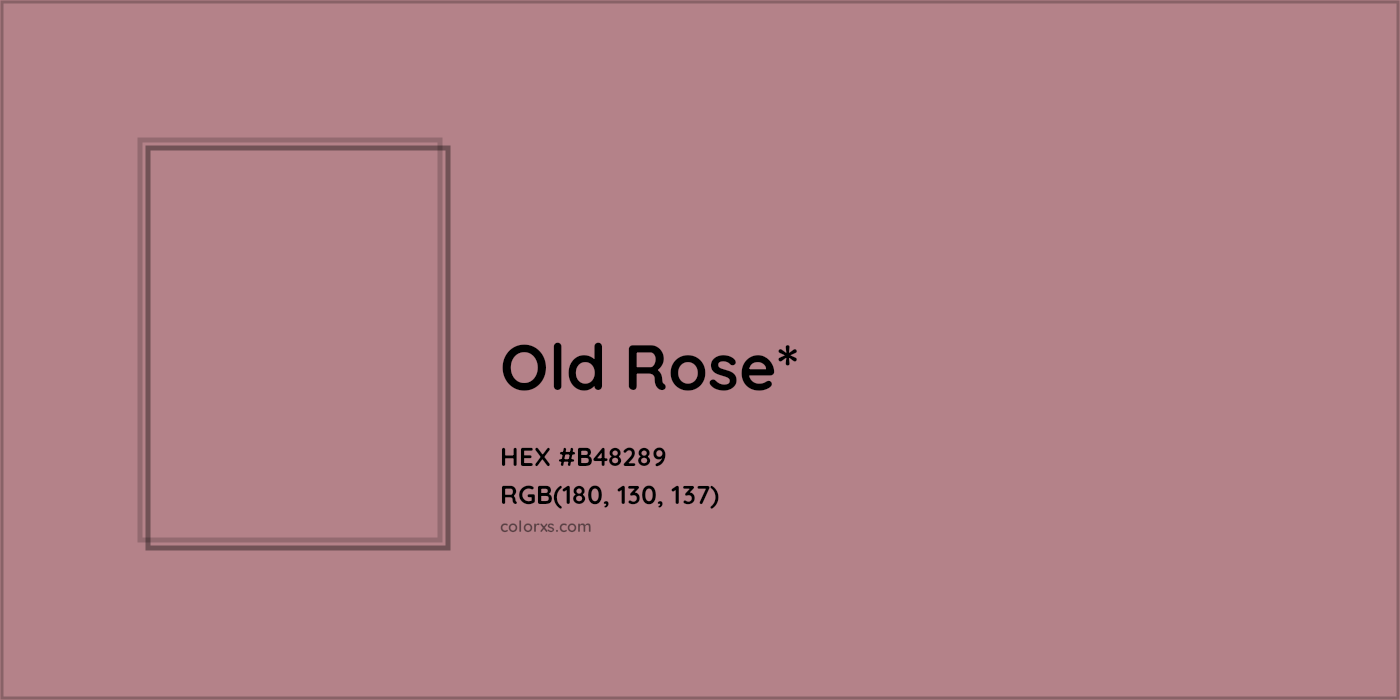 HEX #B48289 Color Name, Color Code, Palettes, Similar Paints, Images