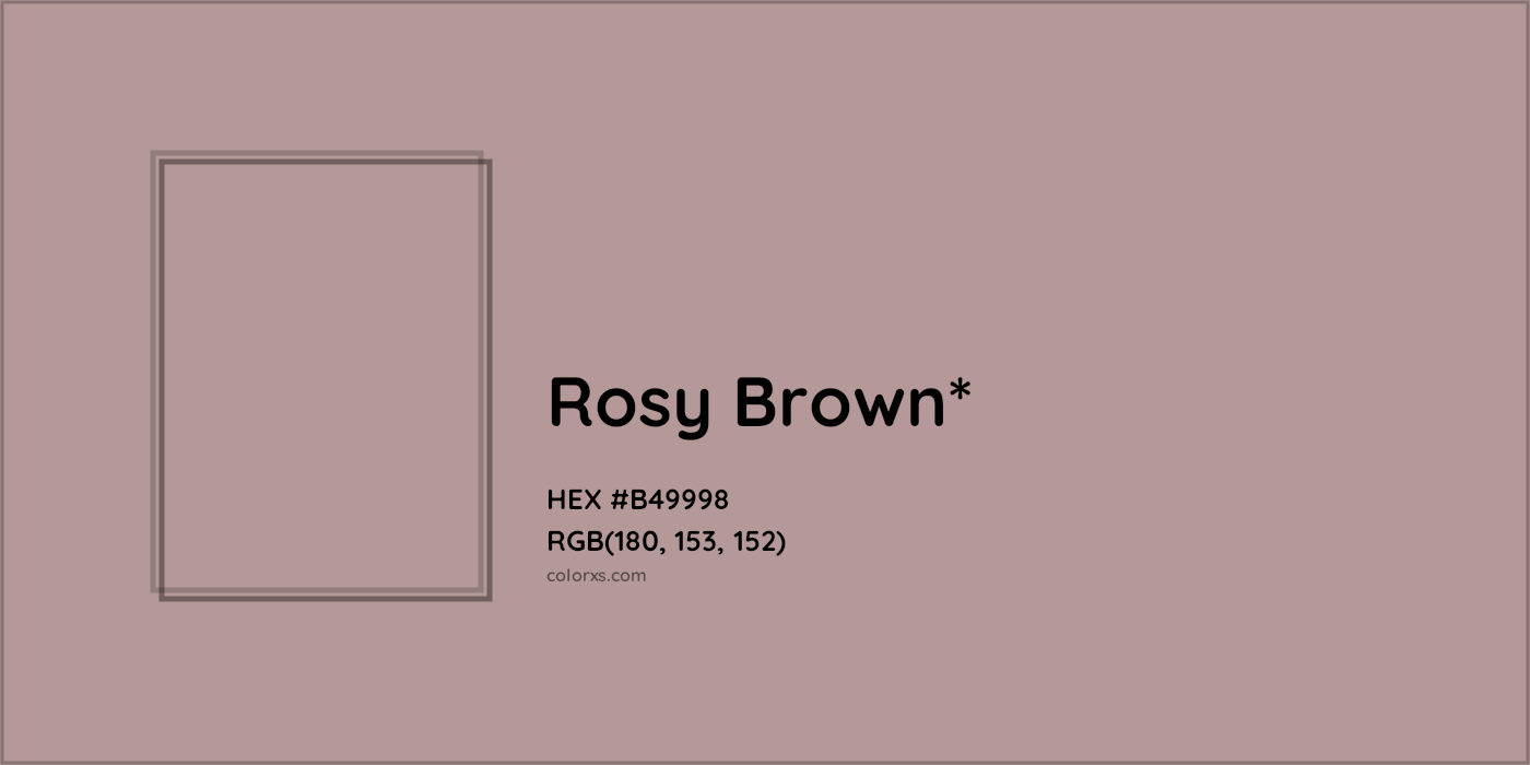 HEX #B49998 Color Name, Color Code, Palettes, Similar Paints, Images