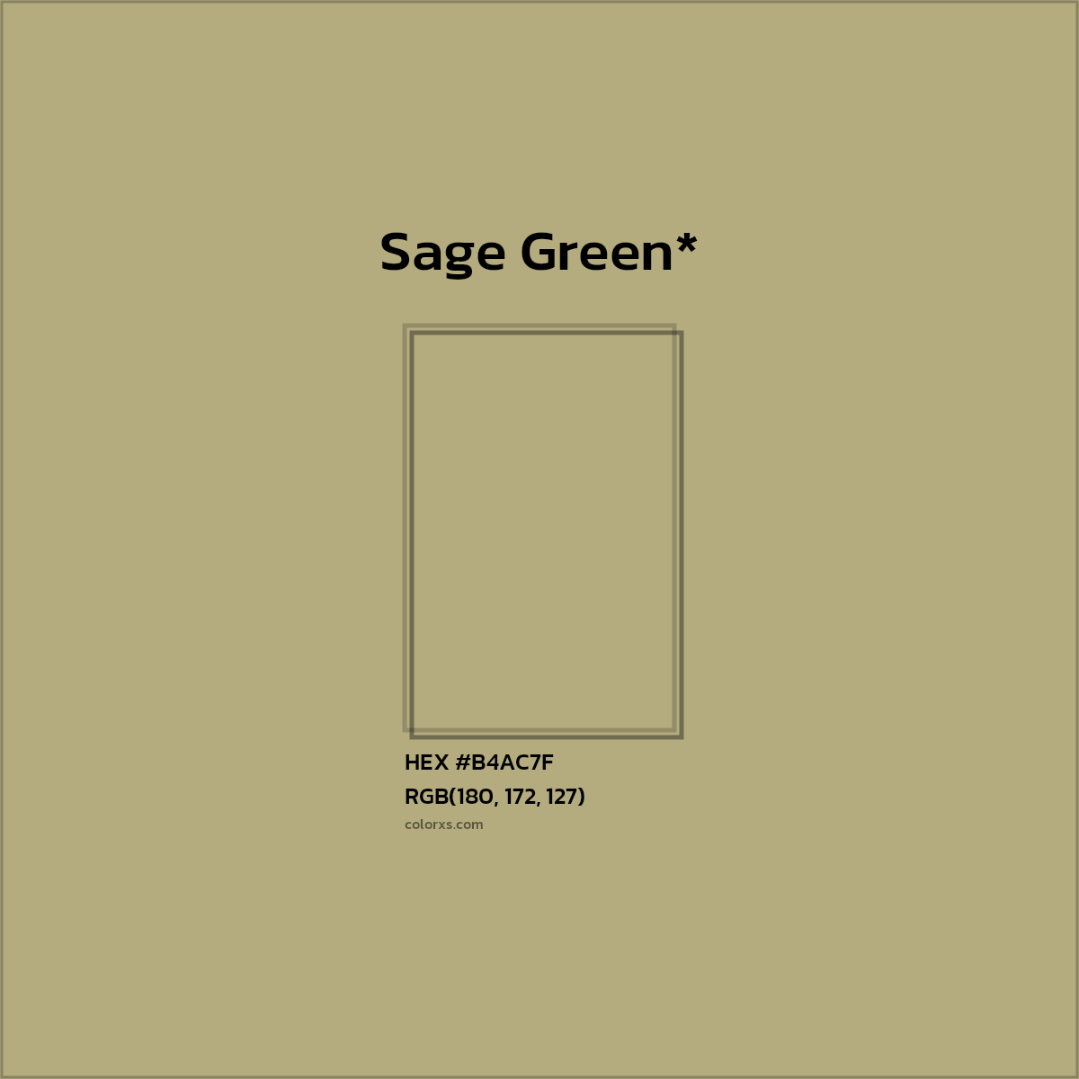 HEX #B4AC7F Color Name, Color Code, Palettes, Similar Paints, Images