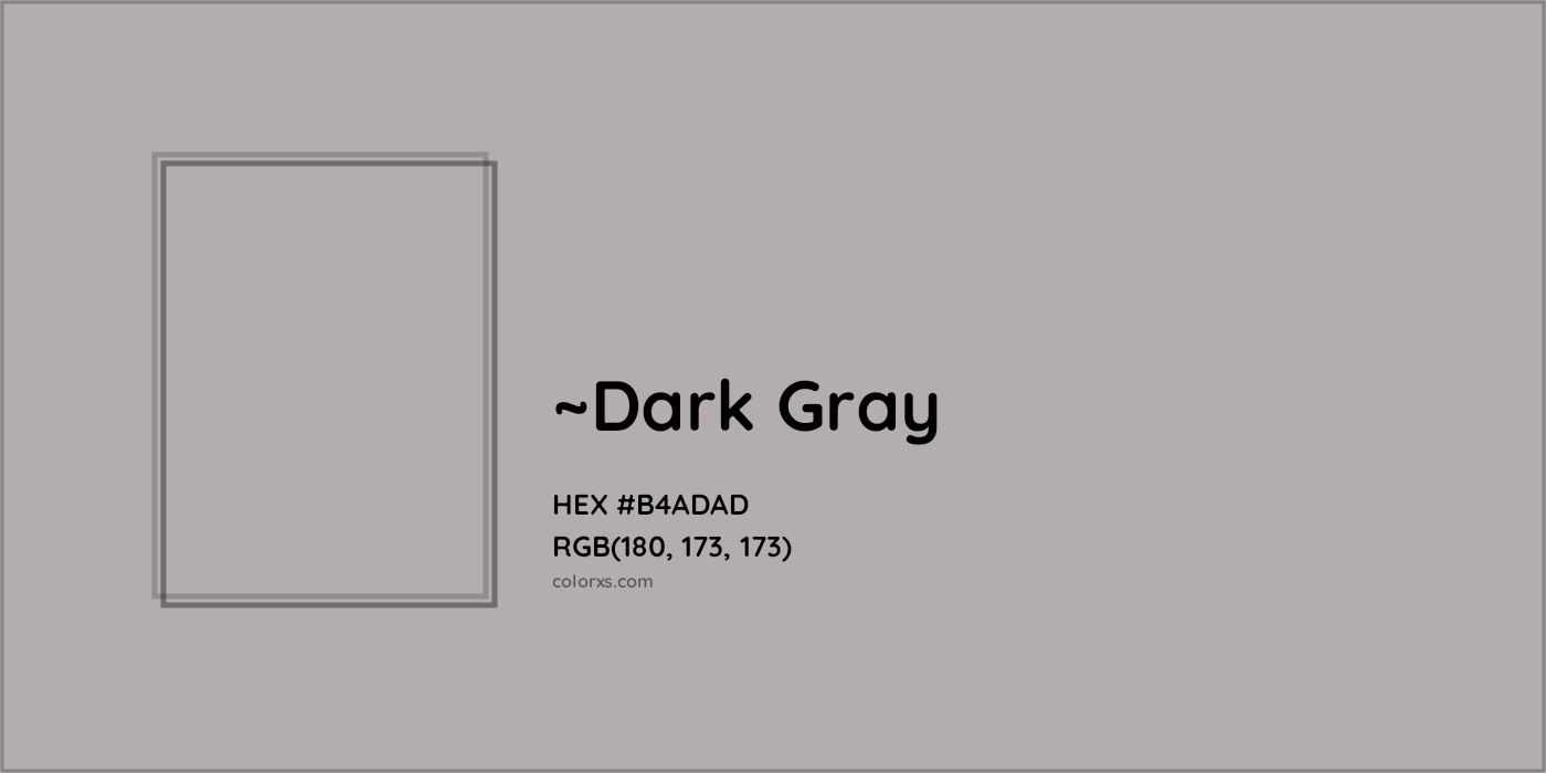 HEX #B4ADAD Color Name, Color Code, Palettes, Similar Paints, Images