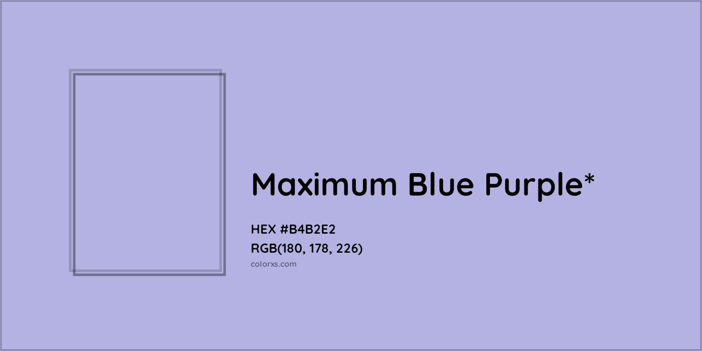 HEX #B4B2E2 Color Name, Color Code, Palettes, Similar Paints, Images