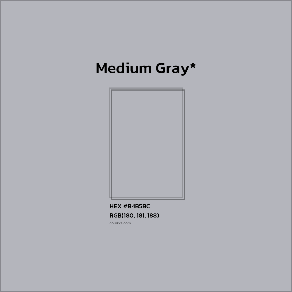 HEX #B4B5BC Color Name, Color Code, Palettes, Similar Paints, Images