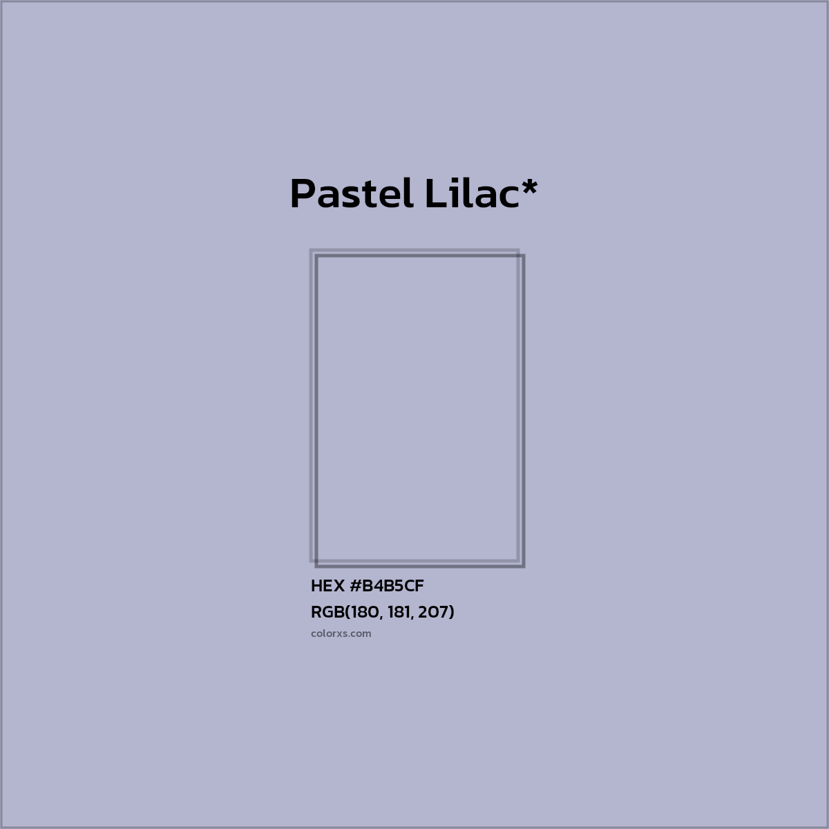 HEX #B4B5CF Color Name, Color Code, Palettes, Similar Paints, Images