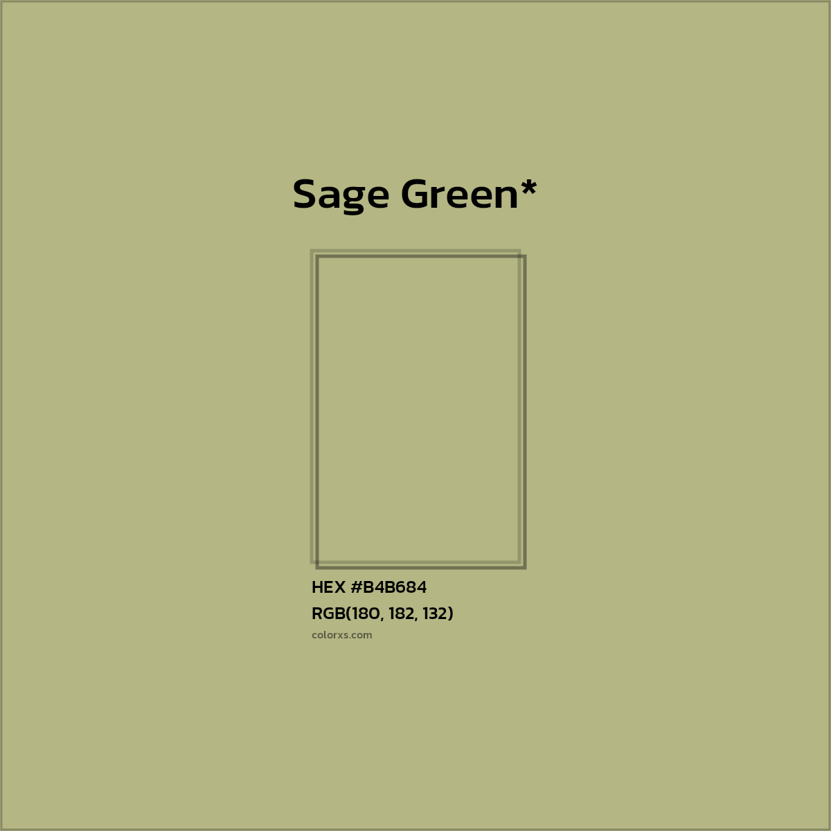 HEX #B4B684 Color Name, Color Code, Palettes, Similar Paints, Images