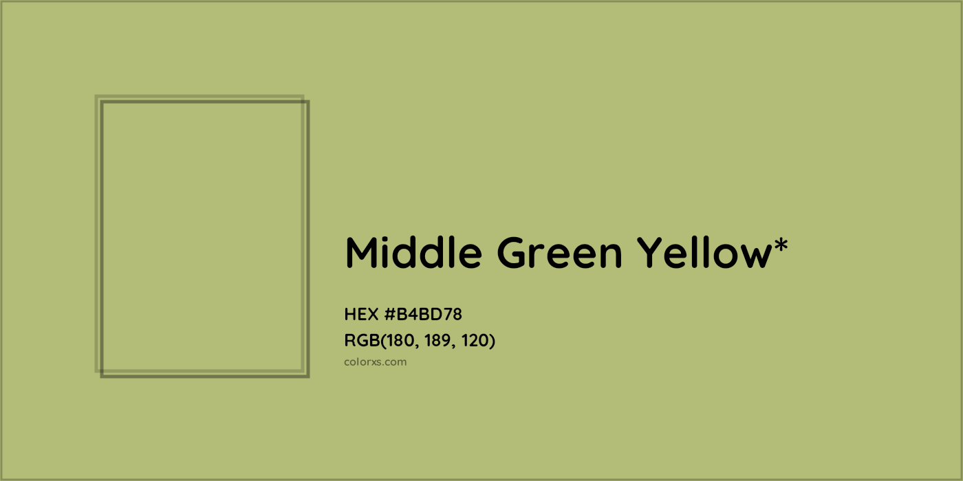HEX #B4BD78 Color Name, Color Code, Palettes, Similar Paints, Images