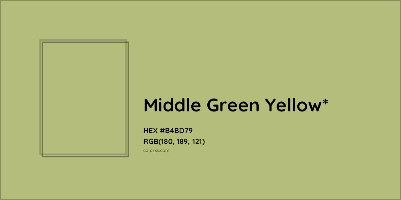 HEX #B4BD79 Color Name, Color Code, Palettes, Similar Paints, Images