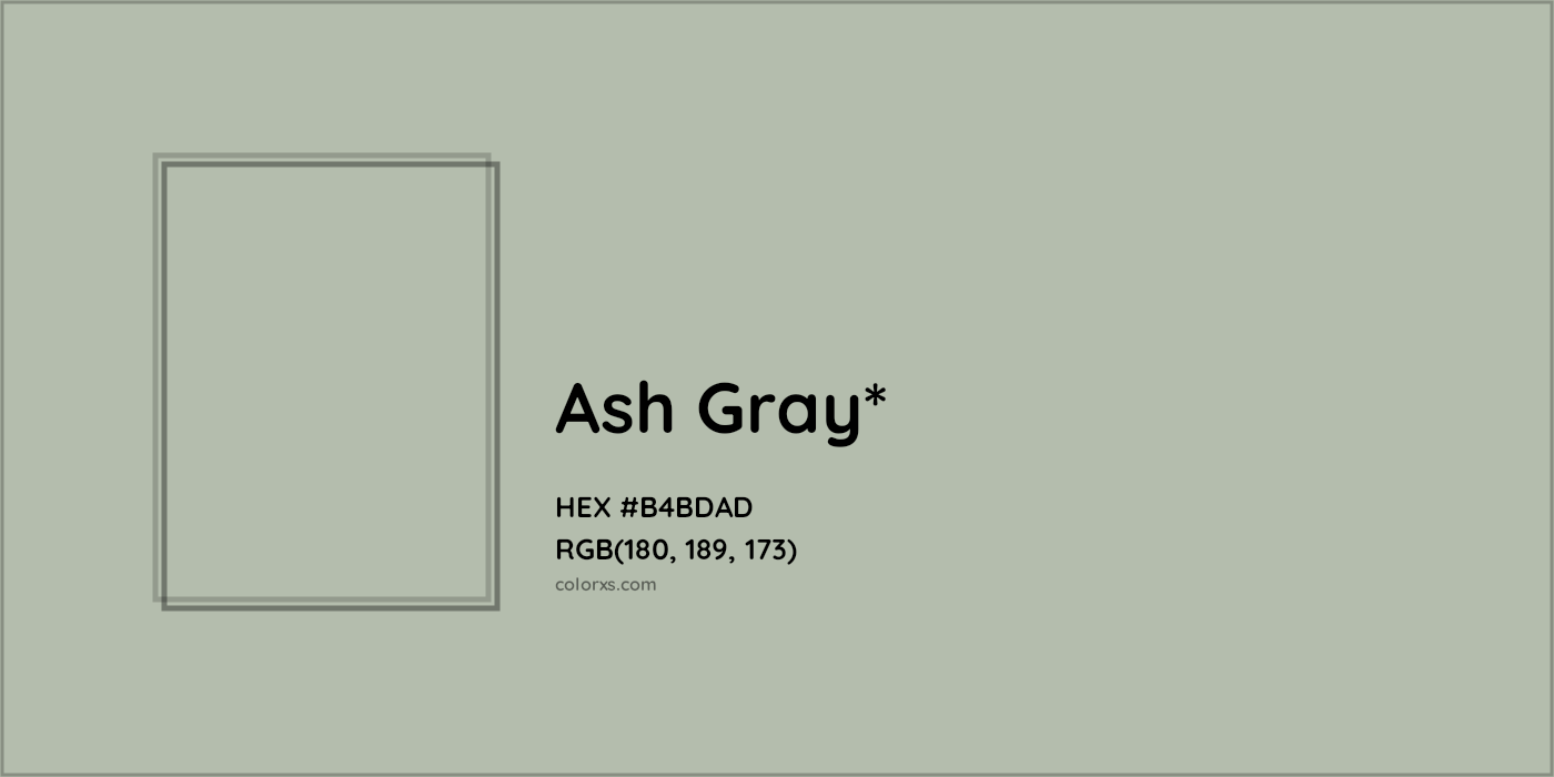 HEX #B4BDAD Color Name, Color Code, Palettes, Similar Paints, Images
