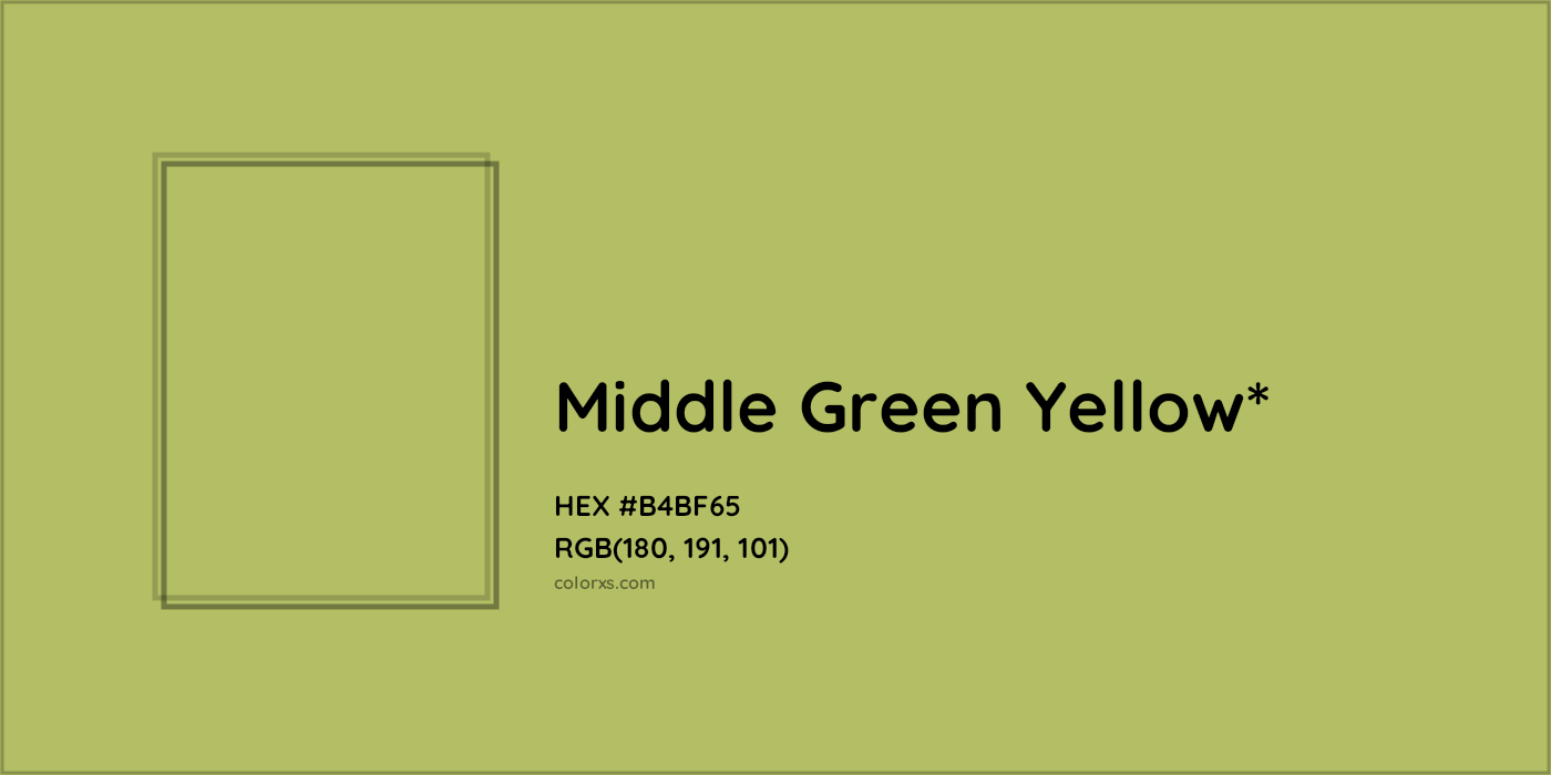 HEX #B4BF65 Color Name, Color Code, Palettes, Similar Paints, Images