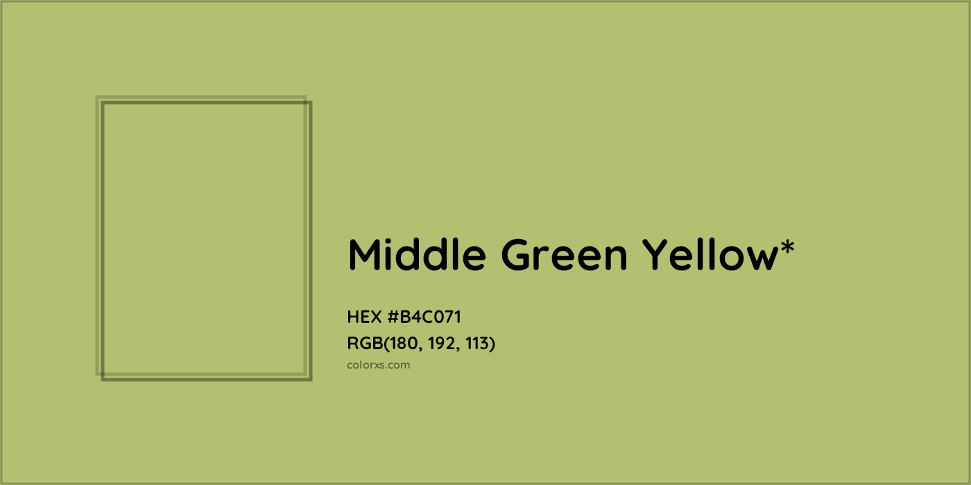 HEX #B4C071 Color Name, Color Code, Palettes, Similar Paints, Images