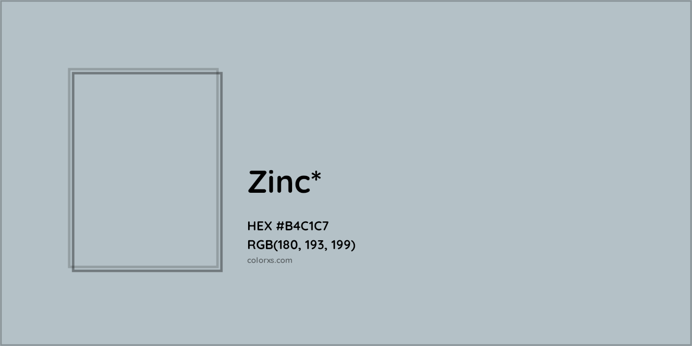 HEX #B4C1C7 Color Name, Color Code, Palettes, Similar Paints, Images