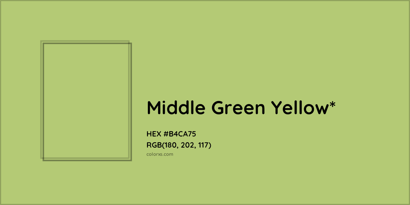 HEX #B4CA75 Color Name, Color Code, Palettes, Similar Paints, Images