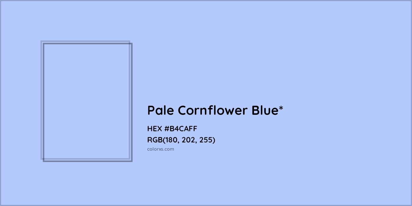 HEX #B4CAFF Color Name, Color Code, Palettes, Similar Paints, Images