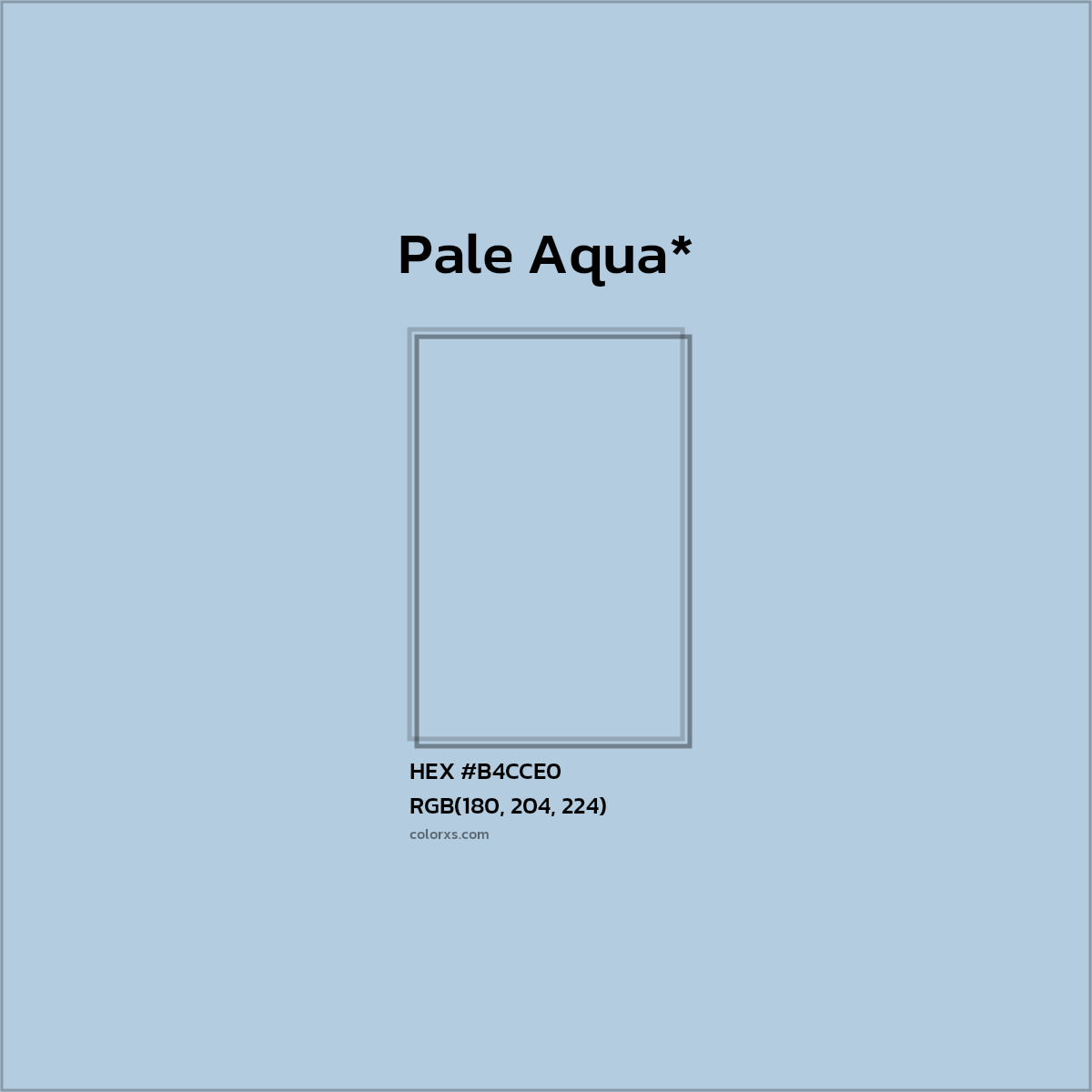 HEX #B4CCE0 Color Name, Color Code, Palettes, Similar Paints, Images