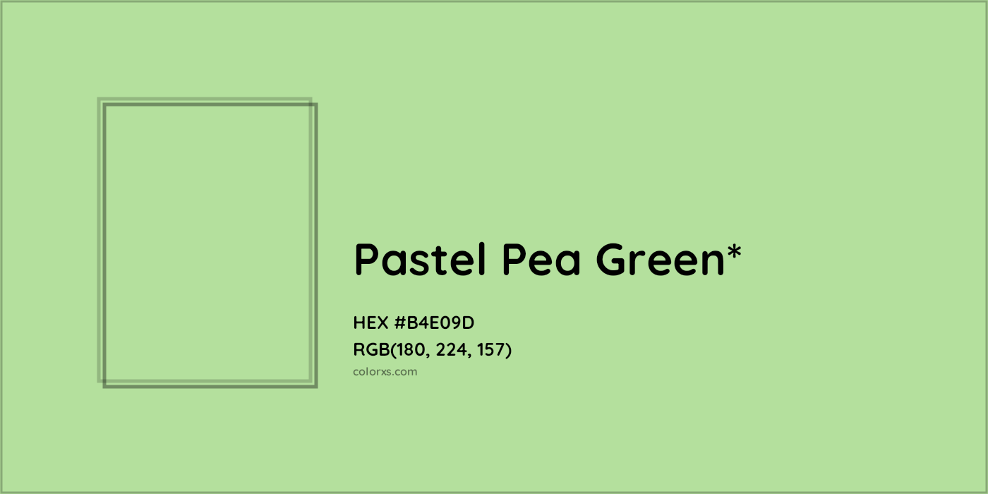 HEX #B4E09D Color Name, Color Code, Palettes, Similar Paints, Images