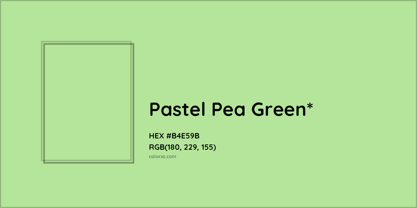 HEX #B4E59B Color Name, Color Code, Palettes, Similar Paints, Images