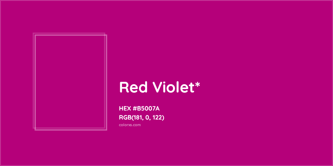 HEX #B5007A Color Name, Color Code, Palettes, Similar Paints, Images