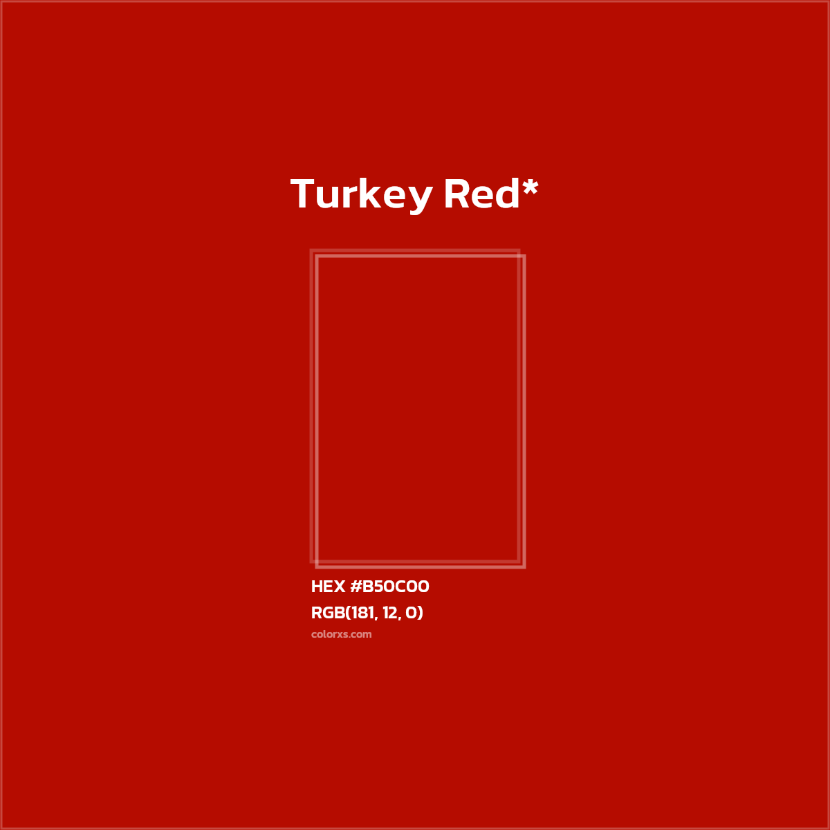 HEX #B50C00 Color Name, Color Code, Palettes, Similar Paints, Images