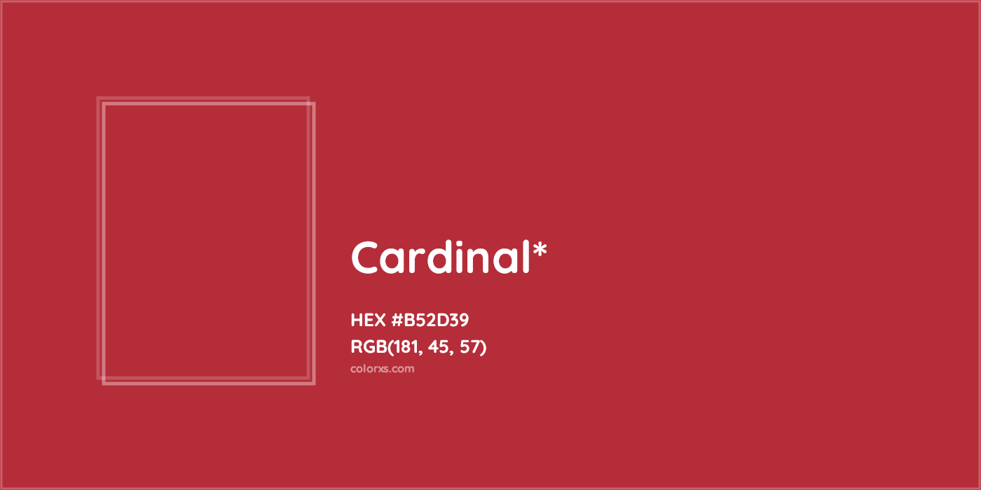 HEX #B52D39 Color Name, Color Code, Palettes, Similar Paints, Images