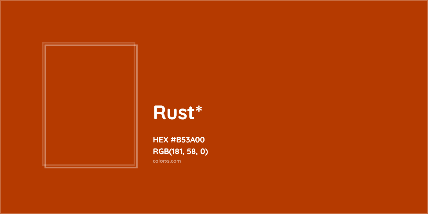HEX #B53A00 Color Name, Color Code, Palettes, Similar Paints, Images