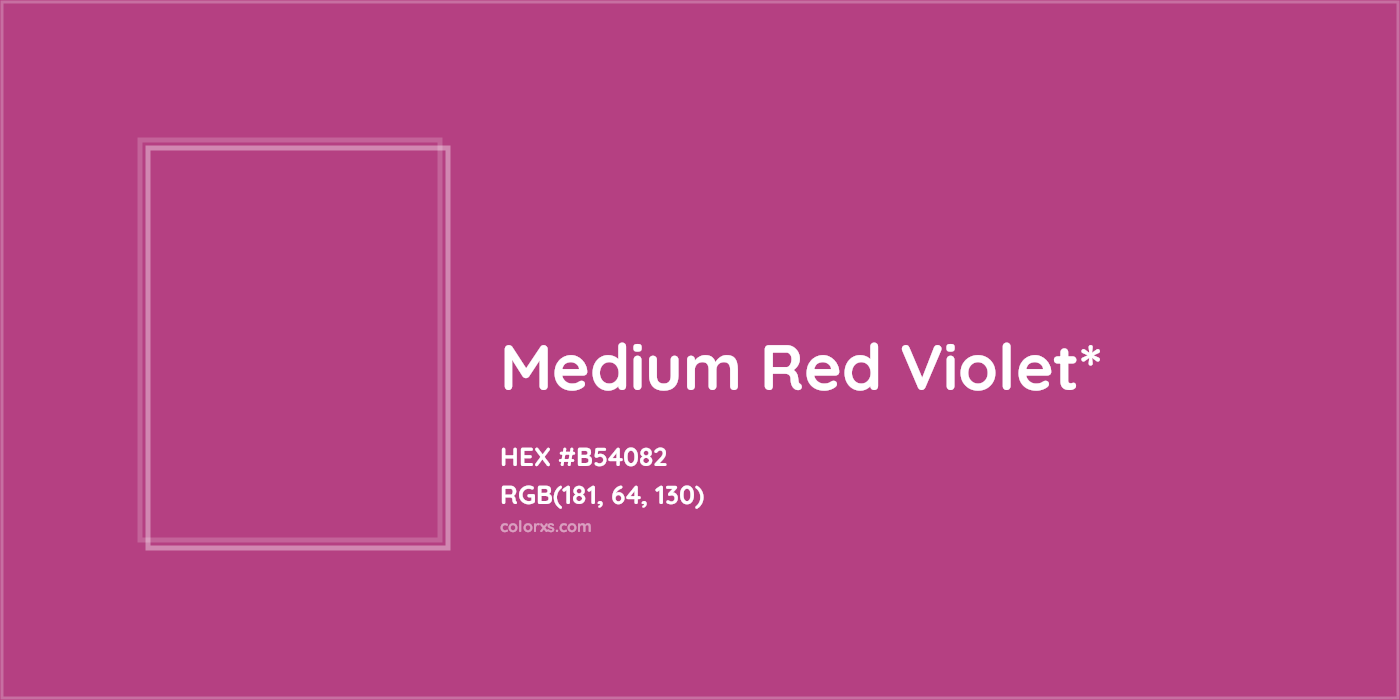 HEX #B54082 Color Name, Color Code, Palettes, Similar Paints, Images